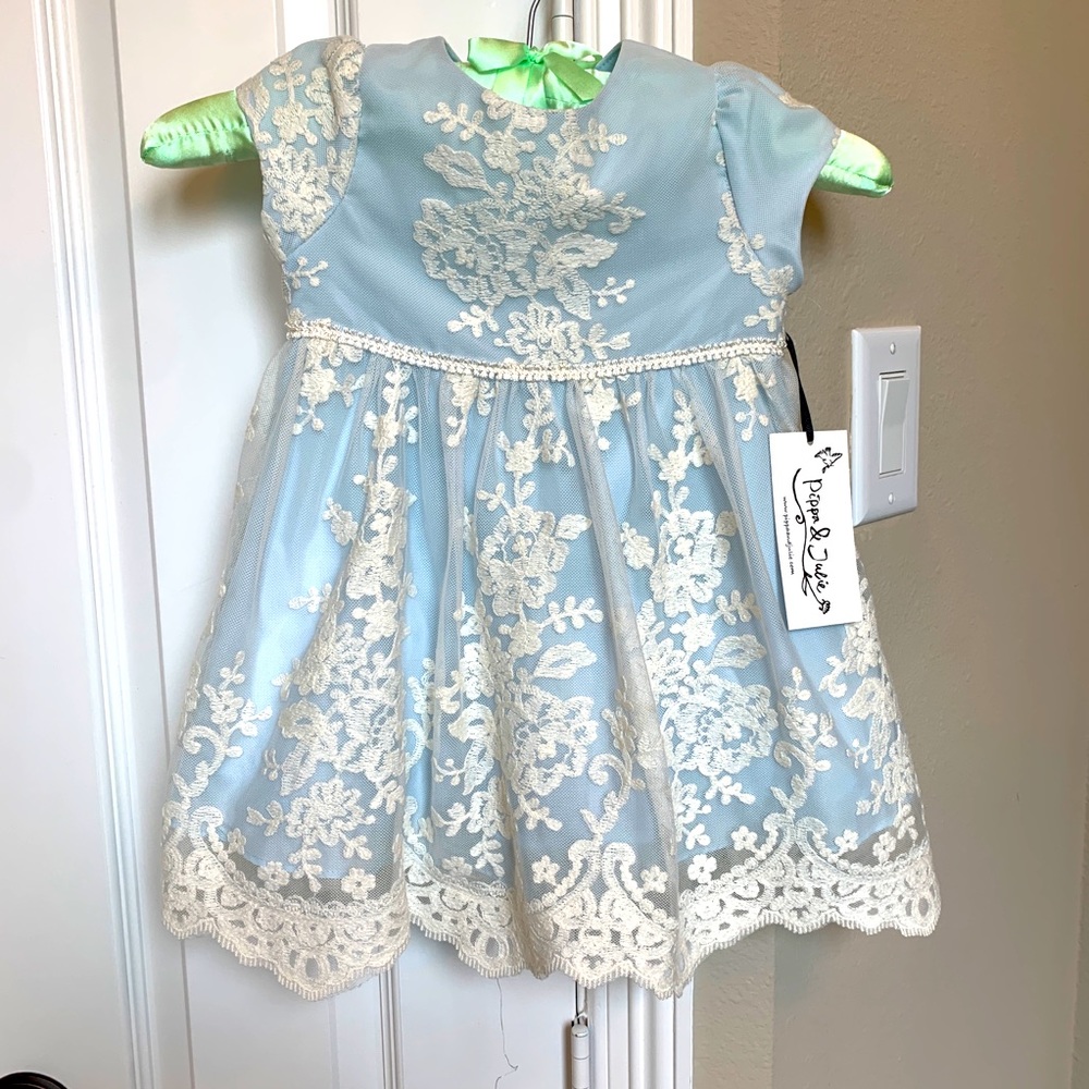 Pippa and Julie lace dress